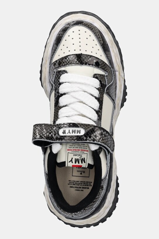 Шкіряні кросівки Maison MIHARA YASUHIRO Keith Shoes сірий A14FW709