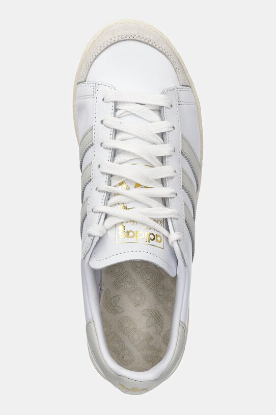 Kožne tenisice adidas Originals Jabbar LO bijela JI3425