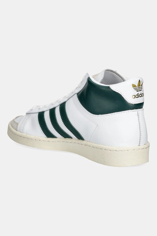 Обувки Кожени маратонки adidas Originals Jabbar HI JI3444 бял