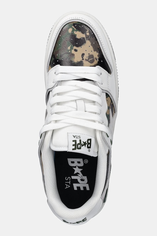 Kožne tenisice A Bathing Ape BAPE SK8 STA #2 M1 bijela 1L30191314