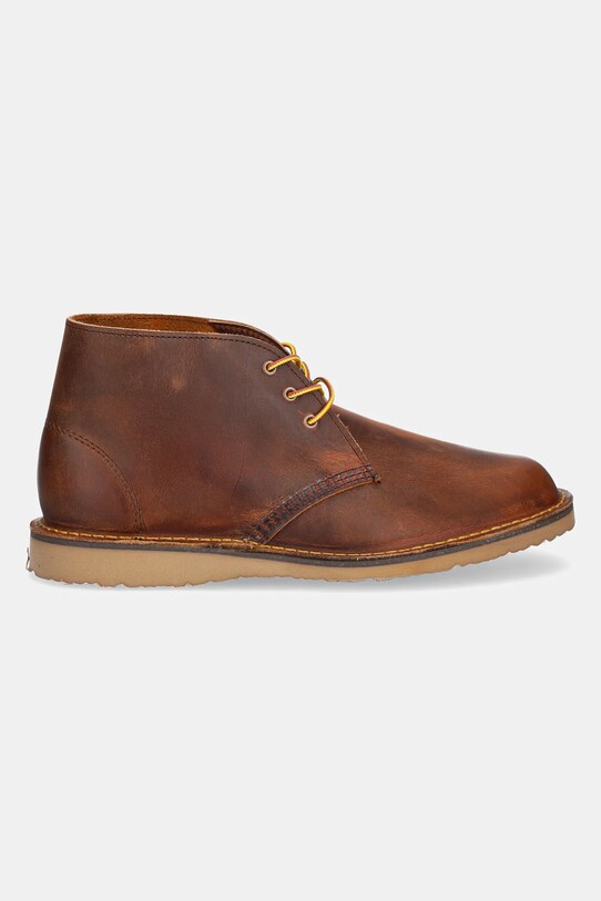 Kožené topánky Red Wing Weekender Chukka 3622 hnedá SS25