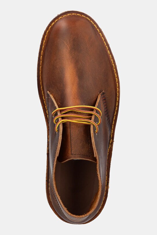 Kožené topánky Red Wing Weekender Chukka hnedá 3622