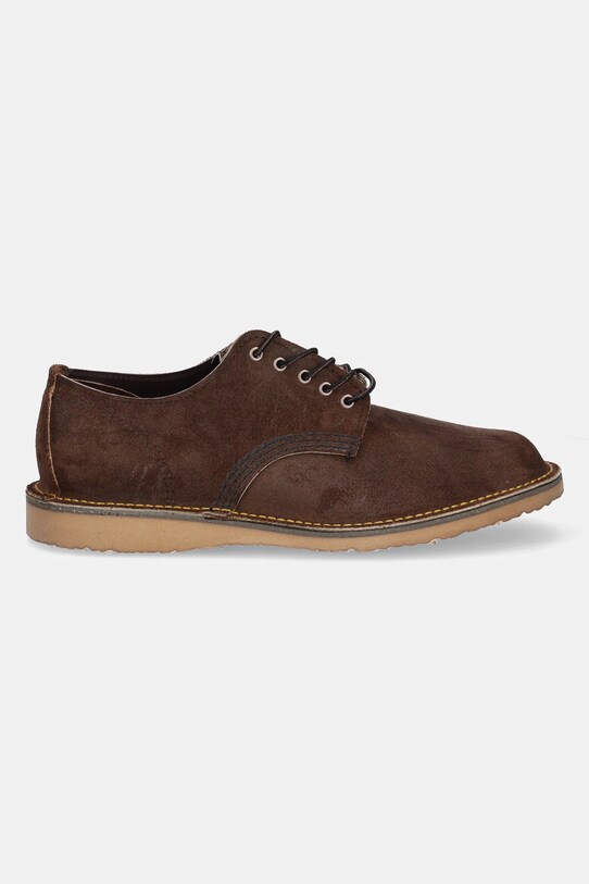 Semišové polobotky Red Wing Weekender Oxford 3606 hnědá SS25