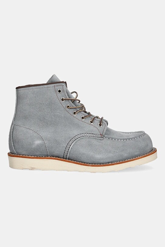 Red Wing suede shoes 6-in Classic Moc 8800 blue SS25
