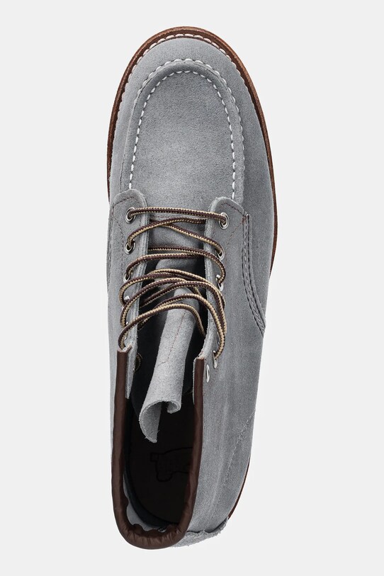 Red Wing suede shoes 6-in Classic Moc blue 8800
