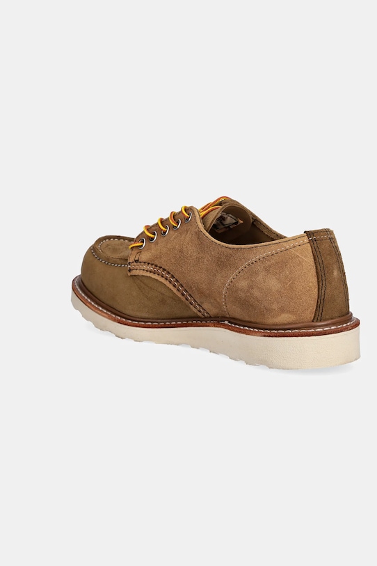Obuwie Red Wing półbuty zamszowe Shop Moc Oxford 3113 zielony