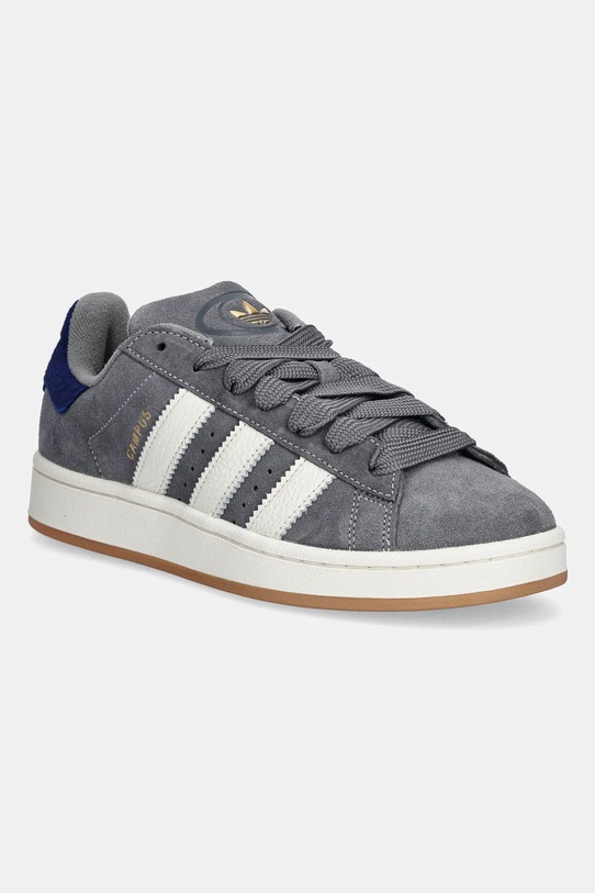 Semišové tenisky adidas Originals Campus 00S JS3787 sivá