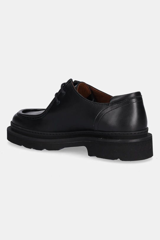 Obuwie Maison Kitsuné półbuty skórzane Lace Up Derbies OM04103LR0005 czarny