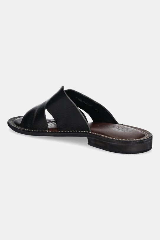 Shoes Astorflex leather sliders Haichflex HAICHFLEX.001101 black