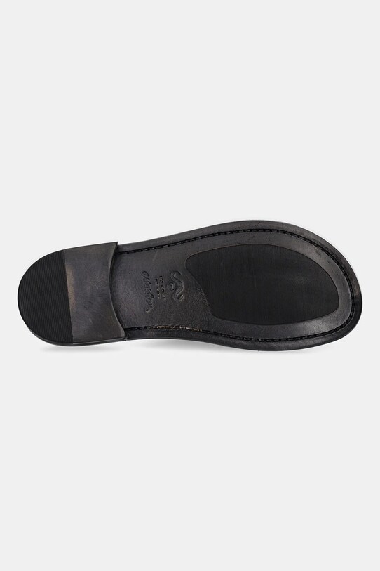 Astorflex leather sliders Haichflex HAICHFLEX.001101 black