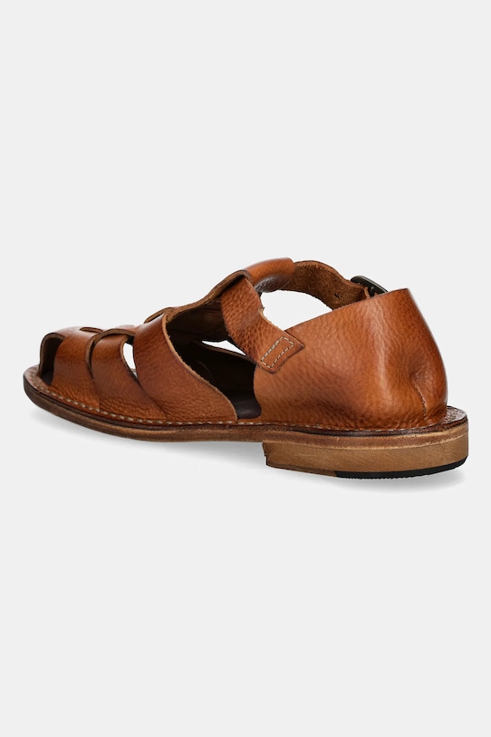 Boty Kožené sandály Astorflex Monkflex MONKFLEX.001101 hnědá