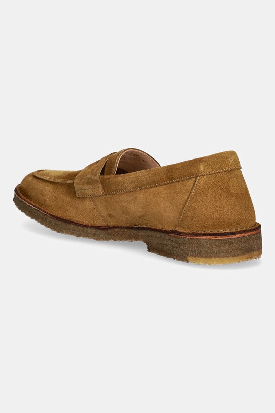 Încălțăminte Astorflex mocasini din piele întoarsă Sadelflex SADELFLEX.000724 verde