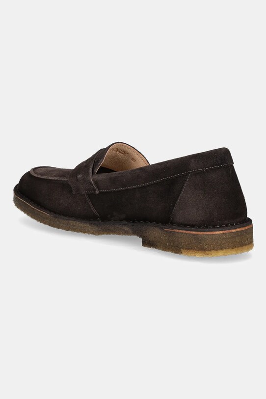 Încălțăminte Astorflex mocasini din piele întoarsă Sadelflex SADELFLEX.000724 maro