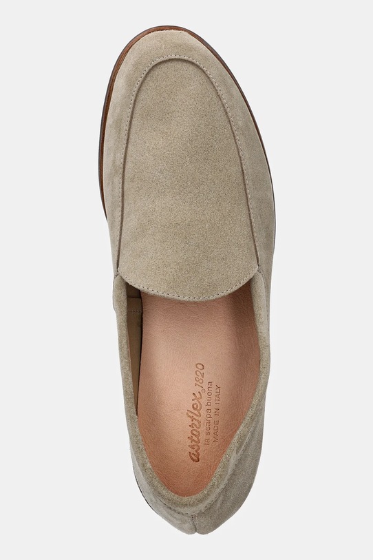 Замшевые мокасины Astorflex Lobbyflex бежевый LOBBYFLEX.000724