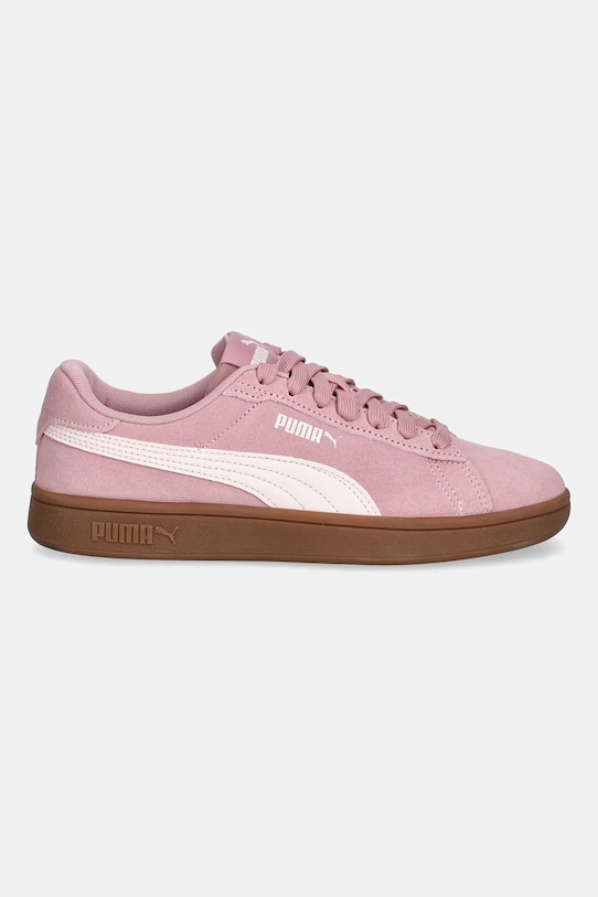 Puma sneakers din piele intoarsă PUMA Smash 3.0 390984.D roz AW25