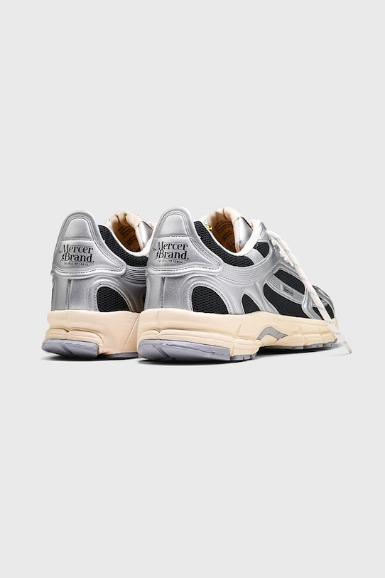 Obuwie The Mercer Brand sneakersy The Re-Run High Frequency ME243019.902 srebrny