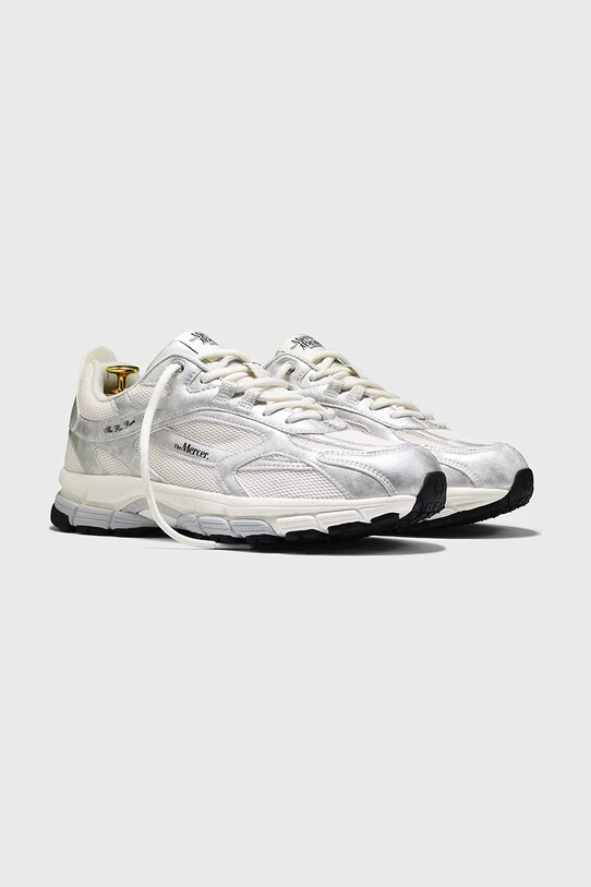 The Mercer Brand sneakers The Re-Run Metallic ME251005.996 argintiu SS25