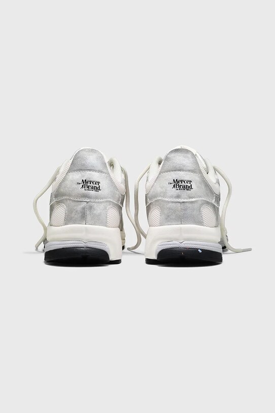 The Mercer Brand sneakers The Re-Run Metallic argintiu ME251005.996