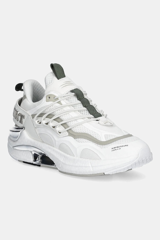 Sneakers boty PLEIN SPORT Onyx Ultra Gen.X.05 textilní bílá USC0736.STE003N.0105