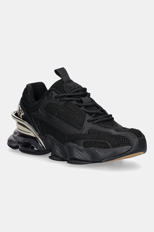 Tenisky PLEIN SPORT Thunderbeast Gen.X.05 imitácia kože čierna USC0750.STE003N.0293