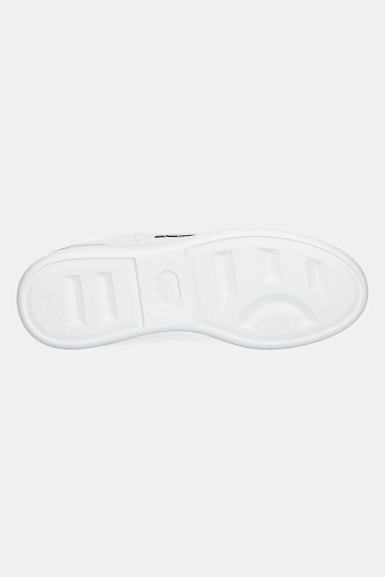 Philipp Plein sneakersy skórzane Nappa Lo-Top Hexagon USC0670.PLE010N.01 biały