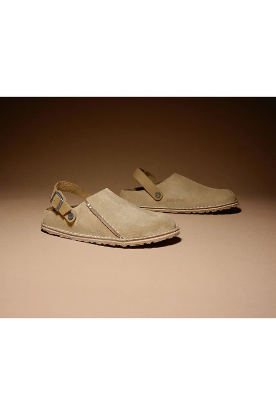 Semišové sandále Birkenstock Lutry Premium 1025293