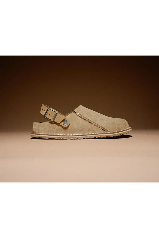 Birkenstock sandale din piele intoarsa Lutry Premium 1025293