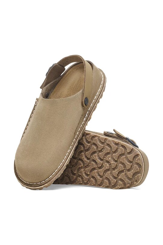 Birkenstock sandale din piele intoarsa Lutry Premium 1025293