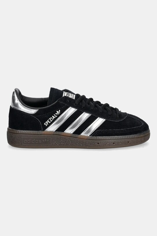 adidas Originals sneakers din piele întoarsă Handball Spezial JP5356 negru SS25