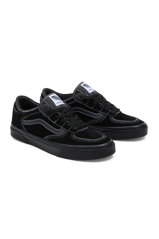 Vans tenisówki zamszowe Rowley Classic VN0009QJH1W1 czarny SS25