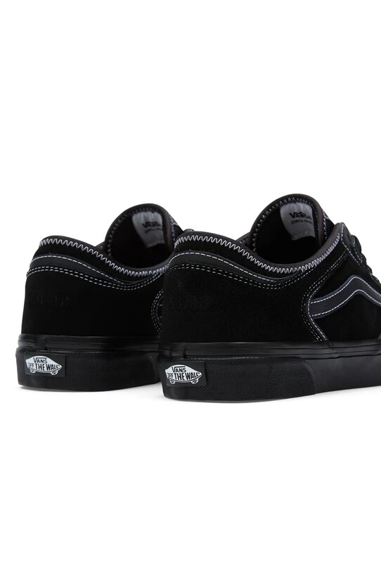 Obuwie Vans tenisówki zamszowe Rowley Classic VN0009QJH1W1 czarny