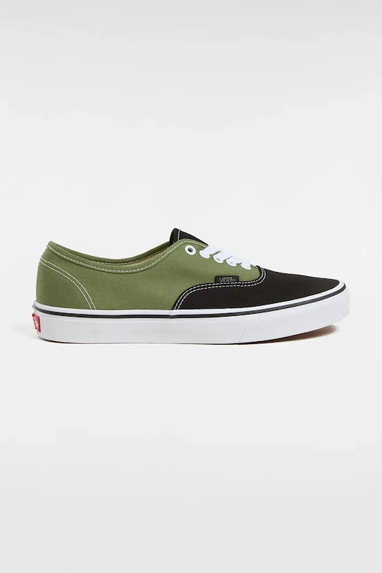 Vans tenisówki Authentic płaska zielony VN000BW5ZBF1