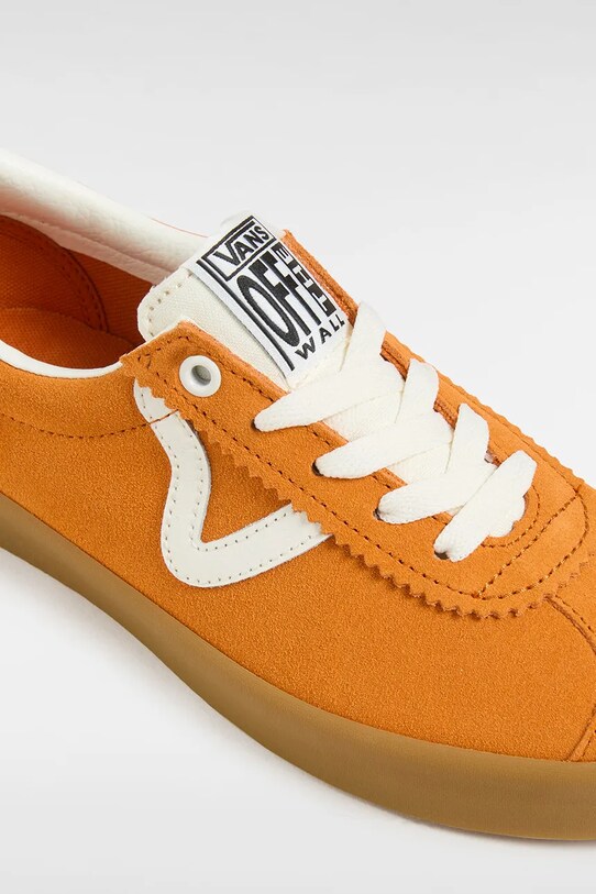 Obuv Semišové tenisky Vans Sport Low VN000CQR52K1 oranžová