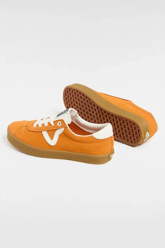 Semišové tenisky Vans Sport Low oranžová VN000CQR52K1