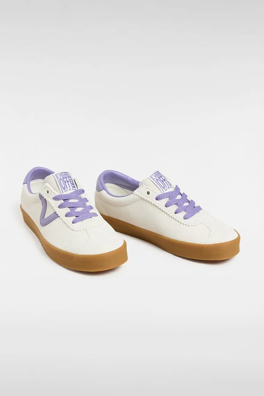 Vans adidasi de piele întoarsă pentru copii Sport Low VN000CQR6PH1 bej SS25