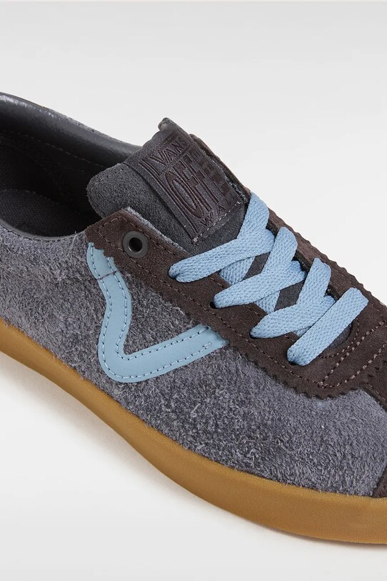 Obuwie Vans tenisówki zamszowe Sport Low VN000CQRCFL1 niebieski