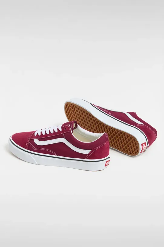 Tenisky Vans Old Skool burgundské VN000CR5ZCF1