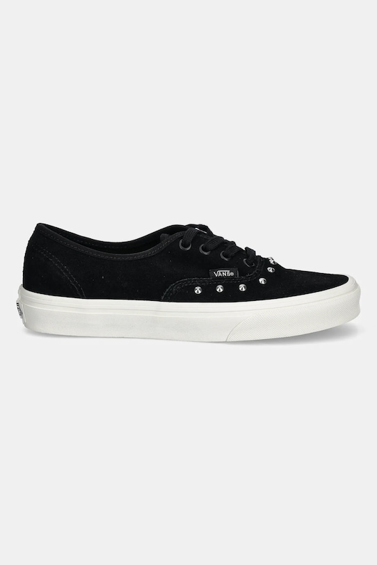 Semišové tenisky Vans Authentic VN000CRQBLK1 čierna SS25