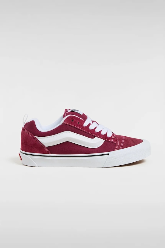 Vans tenisówki Knu Skool tekstylny bordowy VN000D22ZCF1