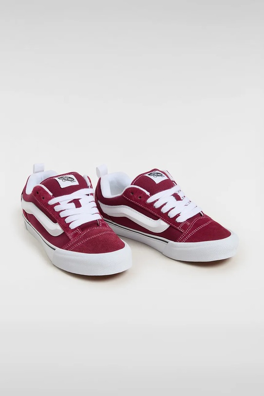 Vans tenisówki Knu Skool VN000D22ZCF1 bordowy SS25