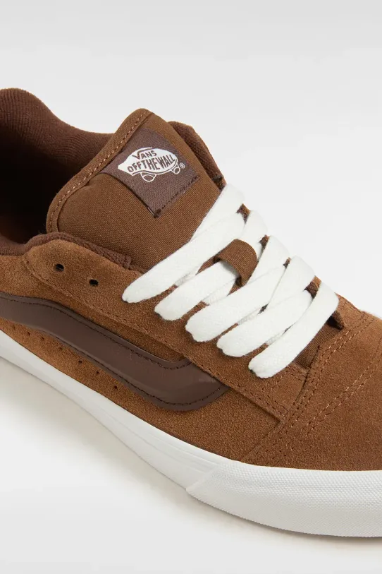 Obuwie Vans tenisówki zamszowe Knu Skool VN000D6CDFM1 brązowy