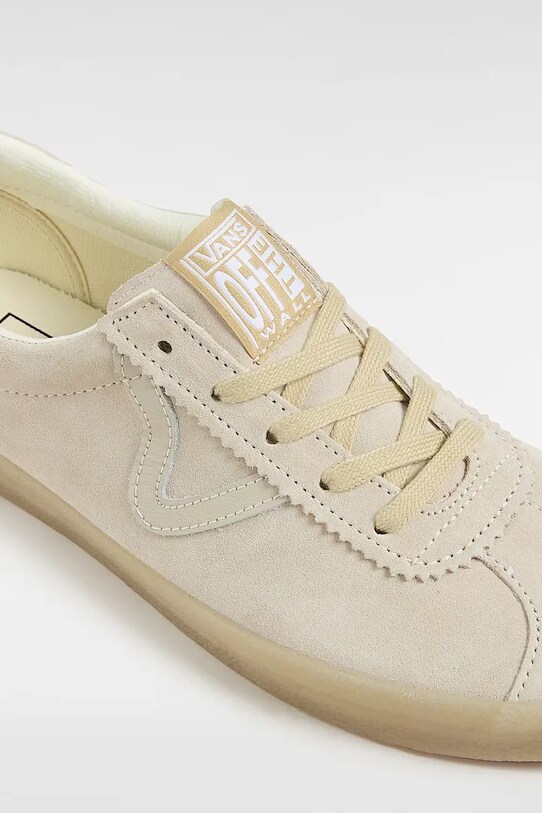 Încălțăminte Vans teniși din piele întoarsă Sport Low VN000D6NBYS1 bej