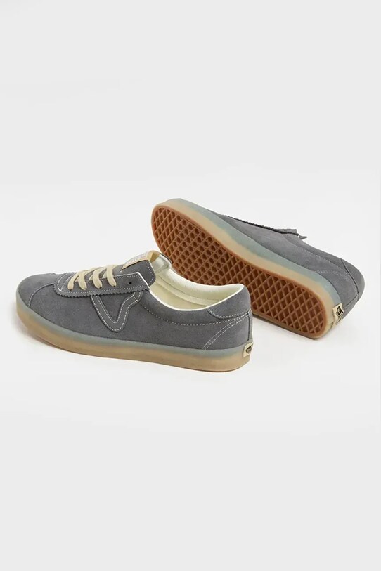 Semišové tenisky Vans Sport Low sivá VN000D6NPWT1