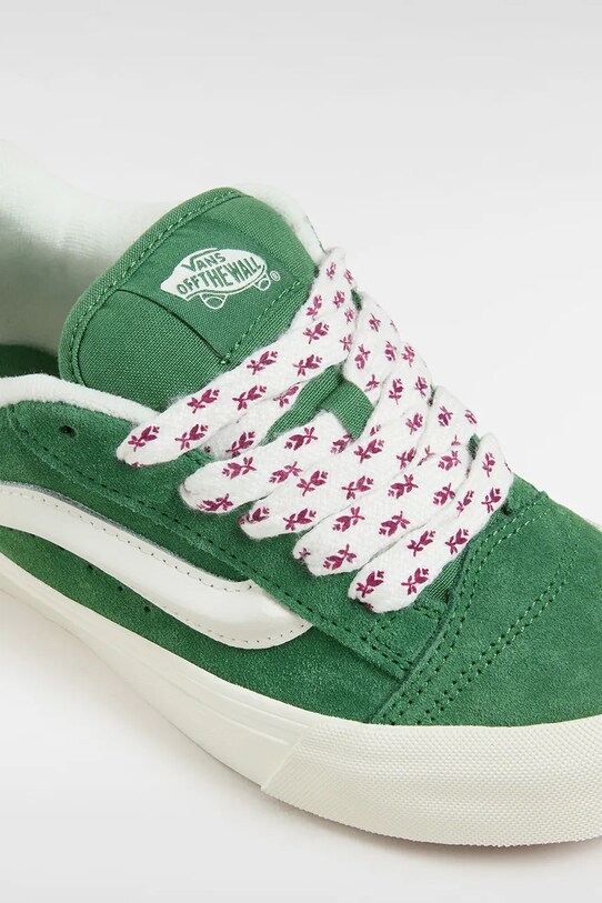 Obutev Teniske iz semiša Vans Knu Skool VN000D6ZBR11 zelena