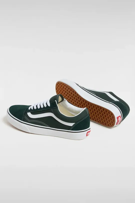 Πάνινα παπούτσια Vans Old Skool πράσινο VN000D7ZPRM1