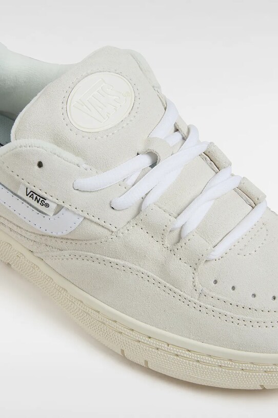 Încălțăminte Vans sneakers din piele intoarsă Speed WS VN000D88BPH1 alb