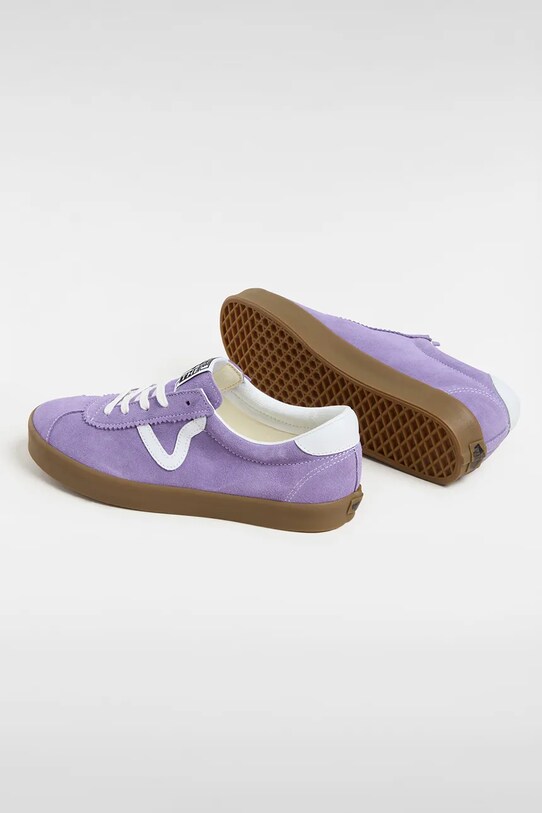 Vans tenisówki zamszowe Sport Low fioletowy VN000D8X6PH1