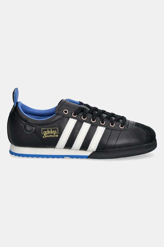 adidas Originals sneakersy skórzane Samba 62 IH8603 czarny SS25