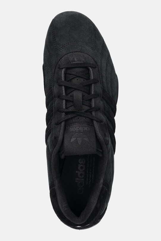 Semišové tenisky adidas Originals Adiracer LO čierna JP7016