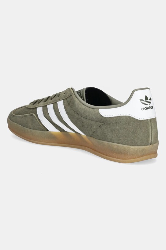 Încălțăminte adidas Originals sneakers din piele intoarsă Gazelle Indoor JQ0174 verde